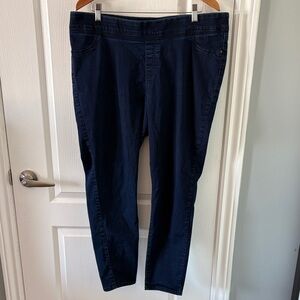 Old Navy Dark Blue Ankle Jeggings Jeans